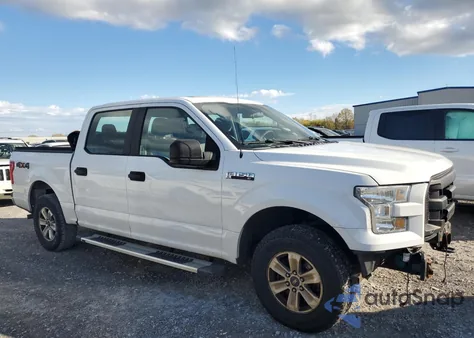 2016 Ford F150 Supercrew из США, поврежденный, VIN 1FTEW1E89GFB23361